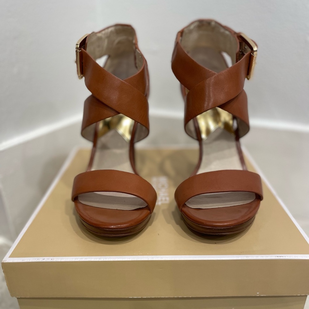 Michael Kors Josephine open toe heels